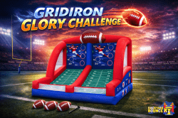 Gridiron Glory Challenge Football Toss Game
