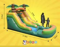 temp img 1 jpeg 301304215 12 Ft Tropical water dry slide