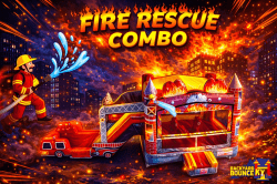 2-Lane Firetruck Combo Wet n Dry