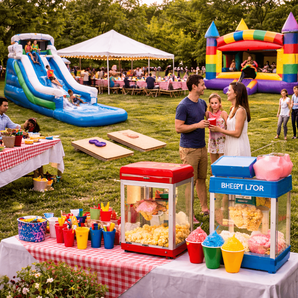 Family fun in the park