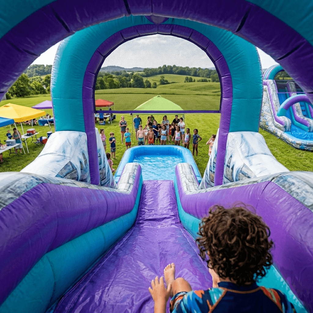 rent a water slide in frankfort ky